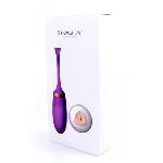 Виброяйцо с пультом ДУ - Vibrating Silicone Love EGG USB - мініатюра 4
