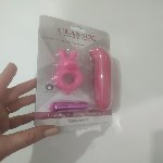 (ЛОПНУВШИЙ БЛИСТЕР) Набор 3в1 CLASSIX Couples Vibrating Starter Kit (мини вибратор, эрекционное кольцо, вибро пуля) - мініатюра 1