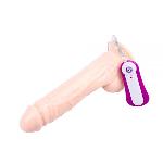 Вибромассажер Alexander Lee 10'' Vibrating Dildo, Flesh - мініатюра 4