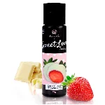Гель для орального секса Secret Play - Sweet Love Strawberries & White chocolate Gel, 60 ml - мініатюра 1