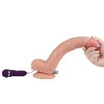 Вибратор "Optimus vibrating dildo", 10 режимов вибрации - мініатюра 4