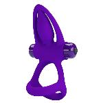 Эрекционное вибро кольцо Pretty Love - Vibration Cock Ring, 10 vibration functions - мініатюра 3