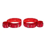 Фиксатор для запястий и бедер Fixation Me Thigh, Red - мініатюра 1