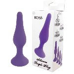 Анальный плаг Silicone Plug Purple - Extra Large - мініатюра 1