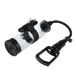 Вакуумная помпа с вибрацией Powerpump MAX Vibrating - Black&Clear - мініатюра 5
