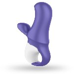Вибратор Satisfyer Magic Bunny 7 режимов вибрации и 5 режимов скорости фолетово-белый - мініатюра 5