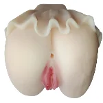Мастурбатор OYO Passionate Maid реалистичный с двумя входами: вагинальным и анальным - мініатюра 3