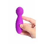 Вибромассажер Dilianni mini massager 10 режимов вибрации  фиолетовый - мініатюра 2