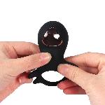 КОЛЬЦО ЭРЕКЦИОННОЕ "Kitty vibrating cock ring ", 10 режимов вибрации - мініатюра 3