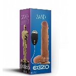 Вибратор на присоске EGZO Ciberskin DVR005 ( 24 см х 5 см ) - мініатюра 3