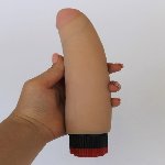 Вибратор EGZO Ciberskin VNS003 ( 18,5 см х 3,8 см ) - мініатюра 2