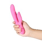 Вибратор с клиторальным язычком Pearl Licking vibrator 10 режимов вибрации 10 режимов язычковой вибр - мініатюра 6