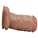 Фаллоимитатор OYO Giant Dildo с мошонкой, реалистичной текстурой и присоской, 27 см - мініатюра 3