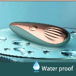 Вибратор пуля с подогревом "Vibrating Fish", 10 режимов вибрации, цвет зелёный - мініатюра 4