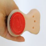 Вибратор EGZO Ciberskin V003 ( 18,5 см х 4 см ) - мініатюра 4