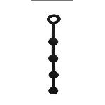 Анальные бусы ”P” Storm Beads M - мініатюра 2