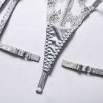 Комплект эротический Agatya Set White XL - мініатюра 6