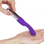 Фиолетовый стимулятор G-точки Rechargeable IJOY Versatile Tickler - мініатюра 4