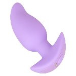 Анальная пробка с вибрацией Vibrating Mini Butt Plug Purple - мініатюра 7