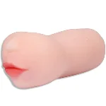 Мастурбатор Little Nose (Ротик) без вибрации телесный - мініатюра 1