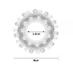 Эрекционное эластичное кольцо POWER PLUS Cockring  без вибрации - мініатюра 2