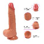 Фаллоимитатор Kevin penis телесный без вибрации - мініатюра 2