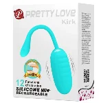 Виброяйцо серии Pretty Love - Kirk с 12 различными функциями вибрации - мініатюра 1