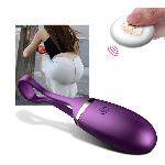 Виброяйцо с пультом ДУ - Vibrating Silicone Love EGG USB - мініатюра 10