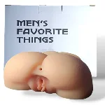 Мастурбатор попа с двумя отверстиями вагина-анус Men`s Favorite Things - мініатюра 1