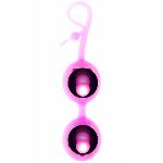Вагинальные шарики Pink Star цвет розовый - мініатюра 5
