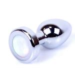 Анальная пробка Boss Series - Jewellery PLUG Disco Flashlight S - мініатюра 2