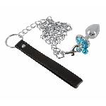 Набор из 4-х пробок с поводком Butt Plug Set with a Leash S, M, L - мініатюра 4