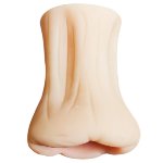 Мастурбатор Ротик Gentle hole без вибрации телесный - мініатюра 3