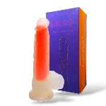 Фаллоимитатор на присоске "Orange dildo", L184 мм, D35мм - мініатюра 1