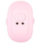 Анальная пробка с вибрацией Vibrating Mini Butt Plug Rose - мініатюра 5