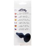 Анальный плаг Silicone Plug Black - Extra Large - мініатюра 3