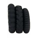 Набор эрекционных колец Cuddle Black Set 2 цвет черный - мініатюра 3