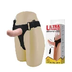 Страпон унисекс с вибрацией ULTRA PASSIONATE - мініатюра 1