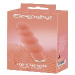 Рельефный мини вибратор Mini Beads Vibrator 10 режимов вибрации - мініатюра 1