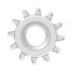 Эластичное эрекционное кольцо POWER PLUS Cockring без вибрации - мініатюра 2