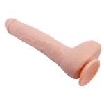 Фаллоимитатор на присоске Baile Beautiful DICK 10.6'' Flesh - мініатюра 7