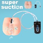 Мастурбатор  с отсосом "Sucking Vibrator", 10реж. вибрац. и 5реж.вс (Отсос работает соглас. инструк) - мініатюра 2
