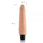 (НЕ РАБОТАЕТ ВИБРАЦИЯ) Вибратор LOVETOY 7.5'' Real feel Cyberskin, Flash - мініатюра 2