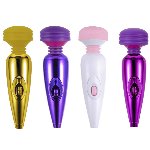 Вибромассажёр для всего тела Easy Love 10 режимов вибрации Dark purple - мініатюра 2