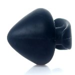 Анальный плаг Boss Series - Bubble Plug Large Black, BS6700059 - мініатюра 3