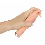 Красивый мини-вибратор с гибкими виброушками Mini Bunny Vibrator - мініатюра 8