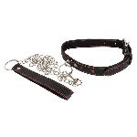 Ошейник и поводок c красными сердечками - мініатюра 2