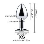 Анальная пробка с хвостом SKN-L04 ( размер XS ) - мініатюра 2