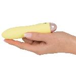 Желтый мини-вибратор Cuties Mini Vibrator с 7 различными вибрационными режимами - мініатюра 3