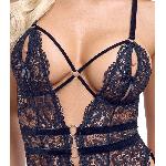 Изысканное кружевное боди от Cottelli LINGERIE  Размер M - мініатюра 4